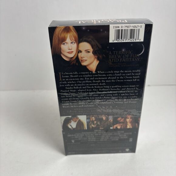 Practical Magic VHS • Factory Sealed w/Water Mark • Vintage horror / comedy - Picture 4 of 6